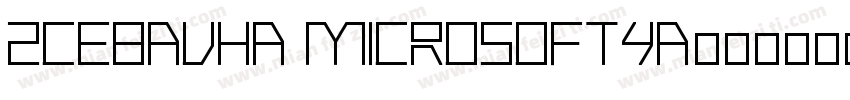 zcE8avHa MicrosoftYa字体转换